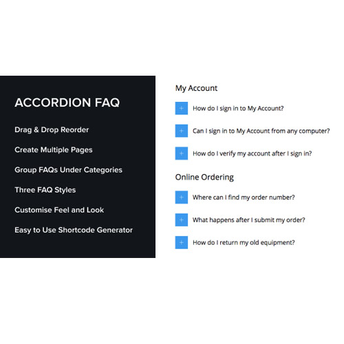 Accordion FAQ WordPress Plugin Accordion FAQ WordPress Plugin