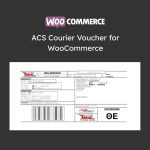ACS Courier Voucher for WooCommerce