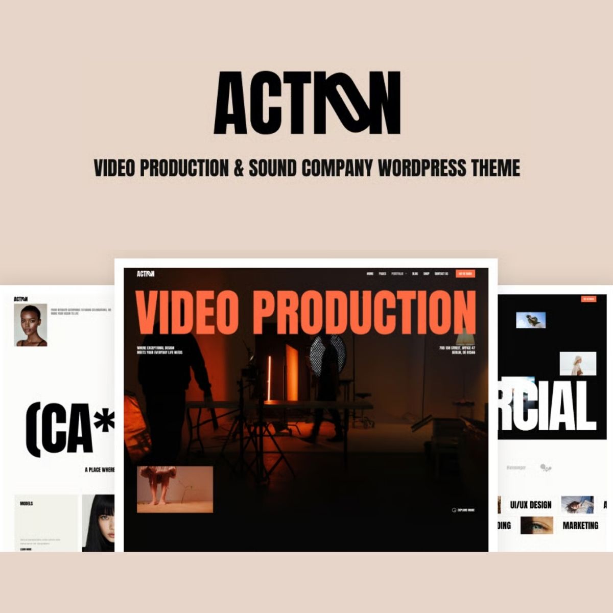 Action - Video Production & Sound Company WordPress Theme Action - Video Production & Sound Company WordPress Theme