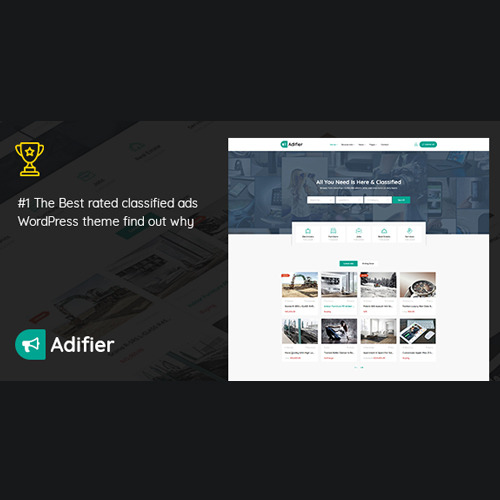Adifier - Classified Ads WordPress Theme Adifier - Classified Ads WordPress Theme