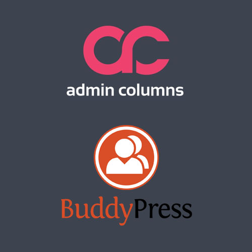 Admin Columns Pro BuddyPress Columns Admin Columns Pro BuddyPress Columns