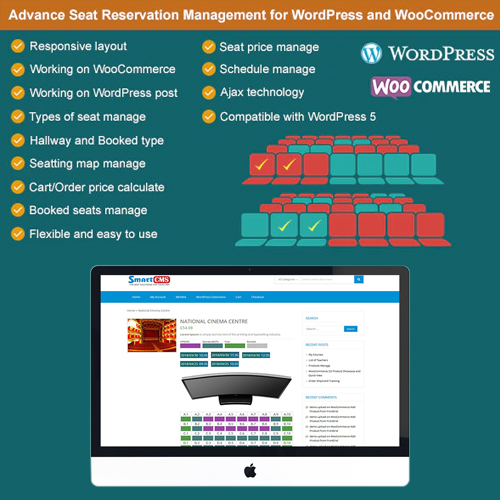 Advance Seat Reservation Management for WooCommerce Advance Seat Reservation Management for WooCommerce