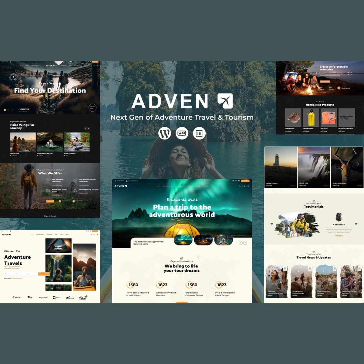 Advenx - Adventure Travel & Tourism WordPress Theme Advenx - Adventure Travel & Tourism WordPress Theme