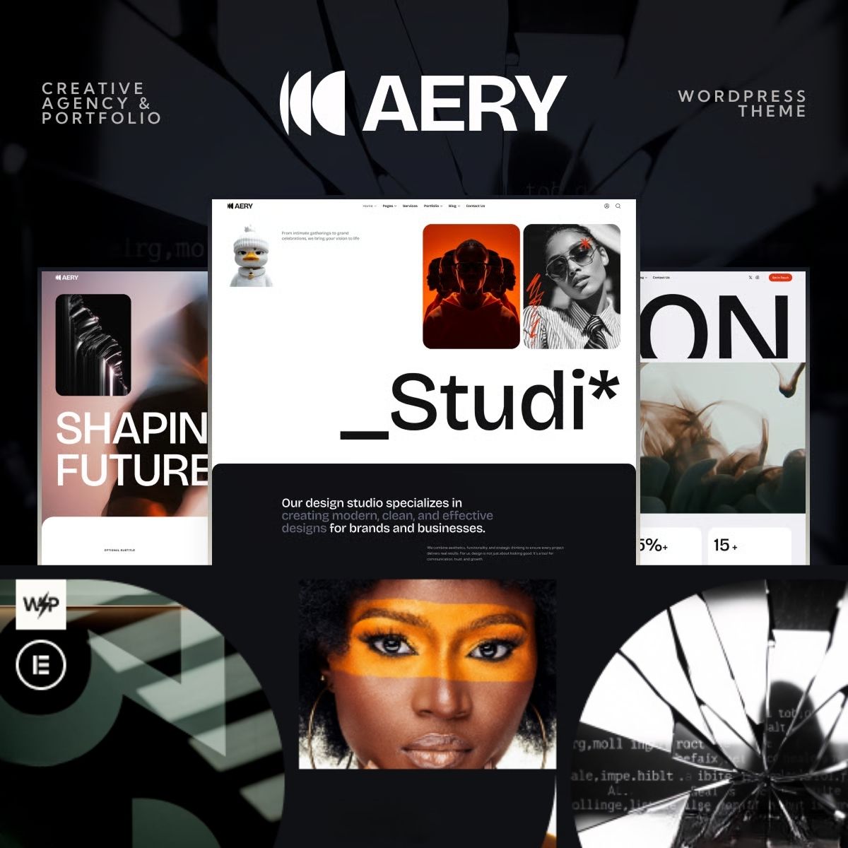 Aery - Creative Agency & Portfolio WordPress Theme Aery - Creative Agency & Portfolio WordPress Theme