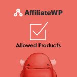 AffiliateWP - Allowed Products