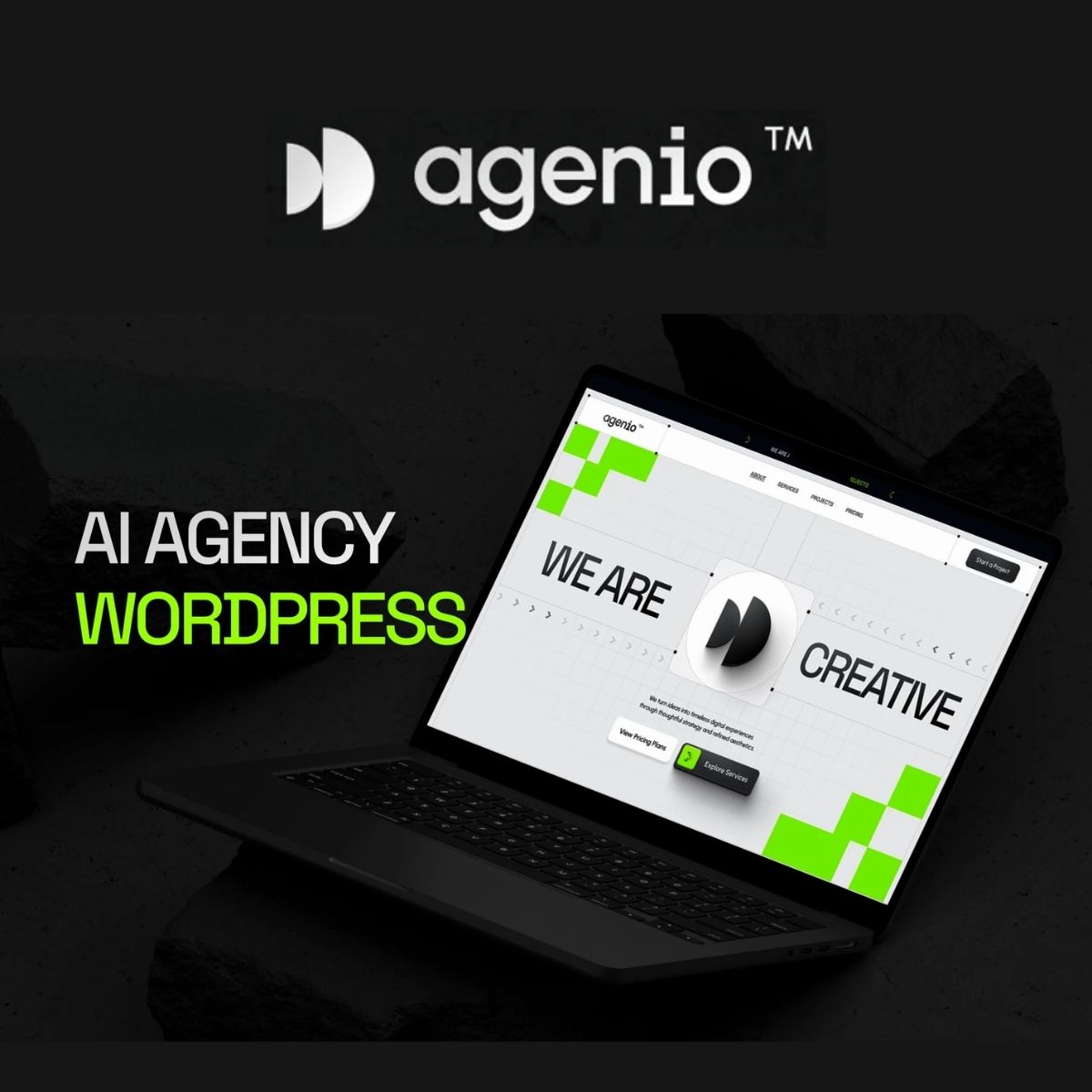 Agenio - AI Agency WordPress Theme Agenio - AI Agency WordPress Theme