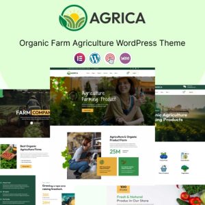 Agrica - Agriculture & Organic Farm WordPress Theme