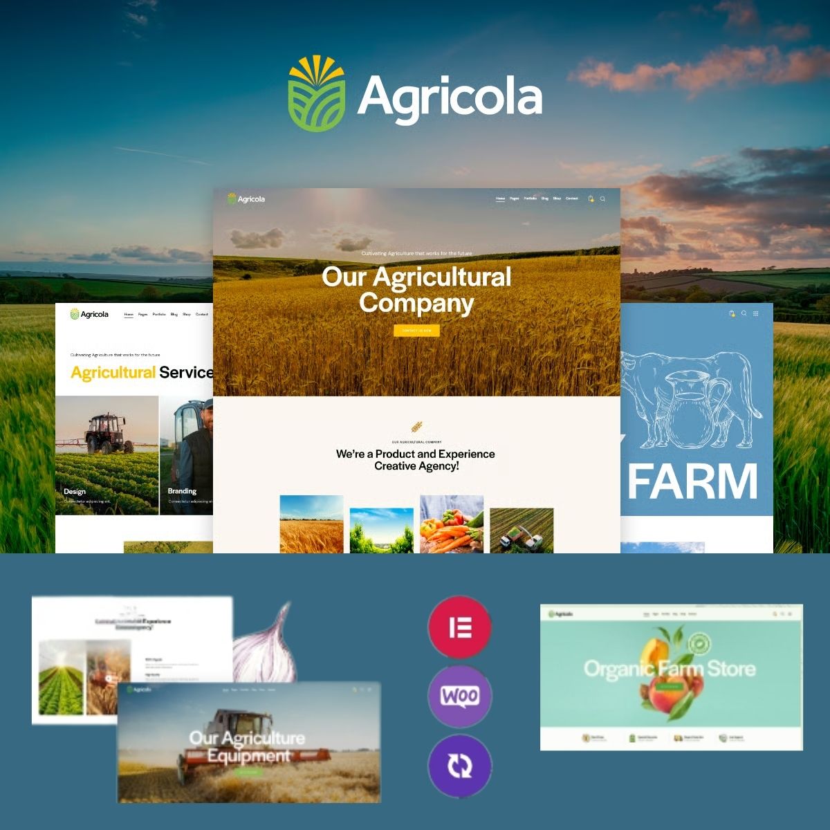 Agricola - Agriculture & Organic Farm Theme Agricola - Agriculture & Organic Farm Theme