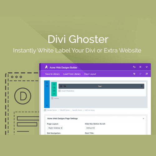 AGS: Divi Ghoster AGS: Divi Ghoster
