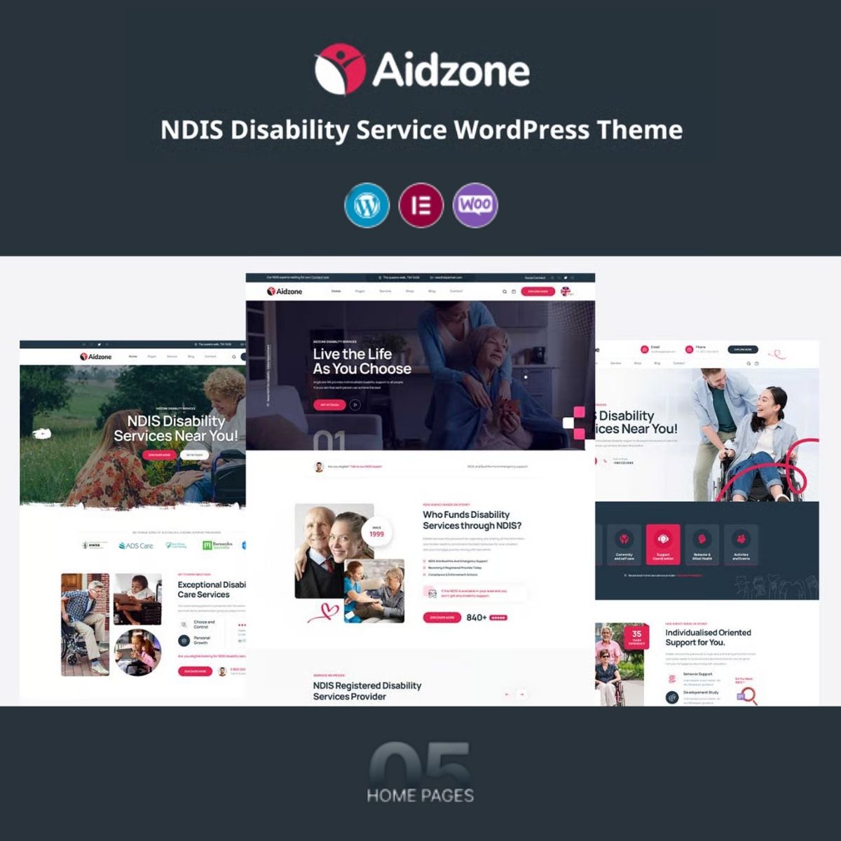 Aidzone – NDIS Disability Service WordPress Theme Aidzone – NDIS Disability Service WordPress Theme
