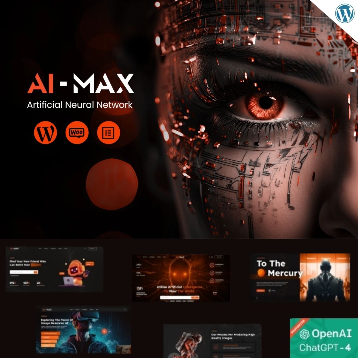 AIMAX - AI Agency WordPress Theme AIMAX - AI Agency WordPress Theme