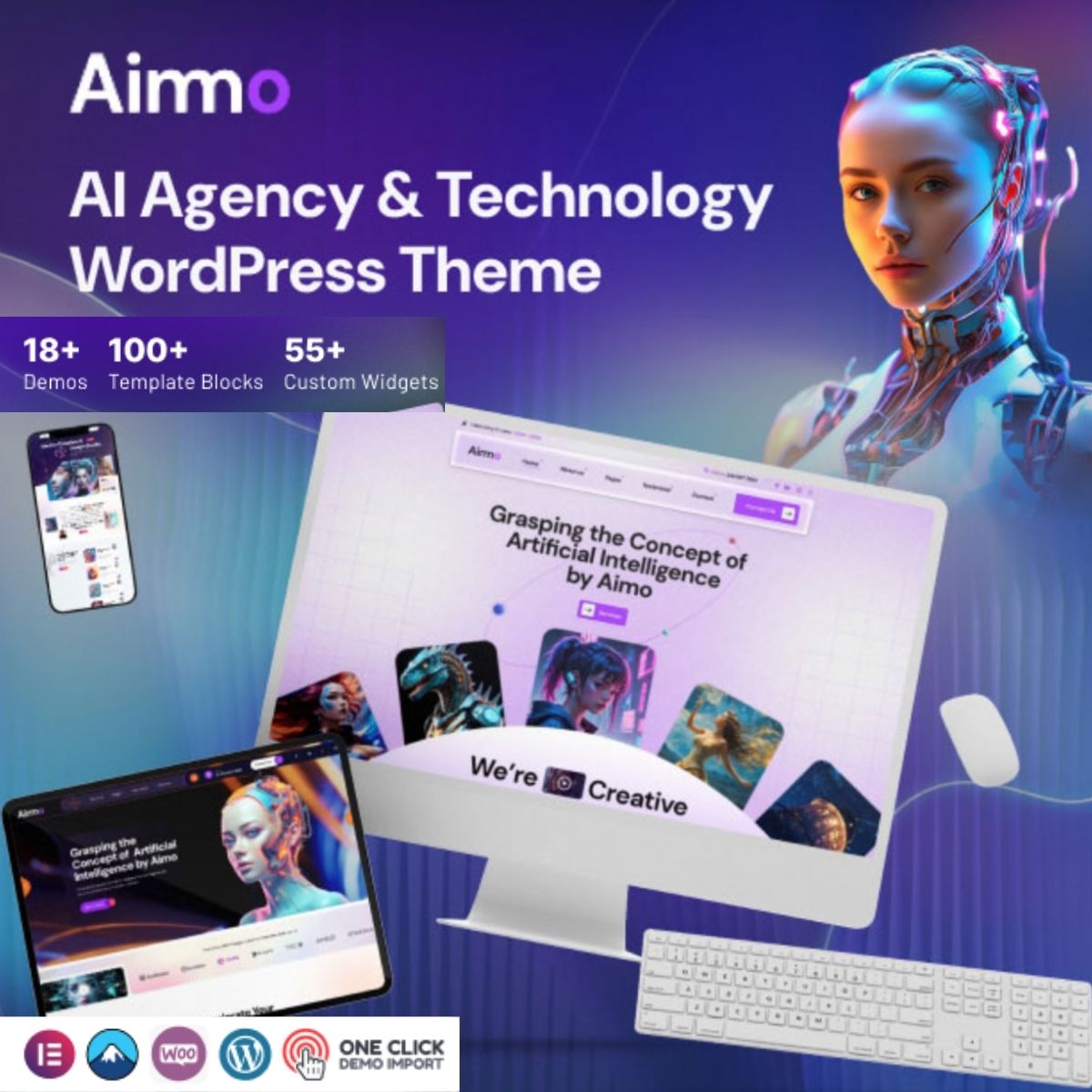 Aimo - AI Agency & Technology WordPress Theme Aimo - AI Agency & Technology WordPress Theme