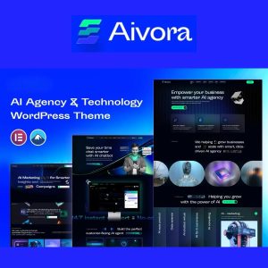 Aivora – AI Agency & Technology WordPress Theme