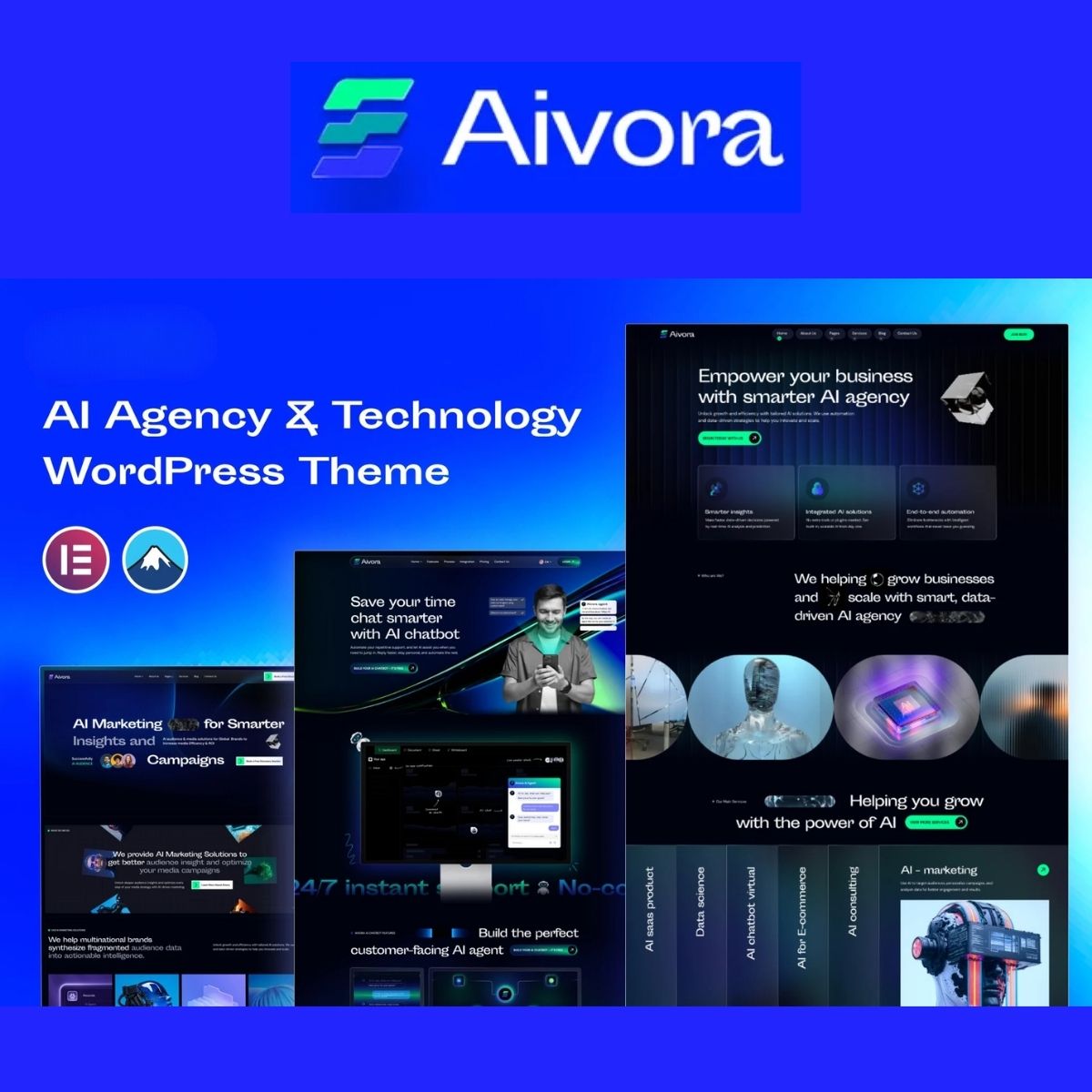 Aivora – AI Agency & Technology WordPress Theme Aivora – AI Agency & Technology WordPress Theme