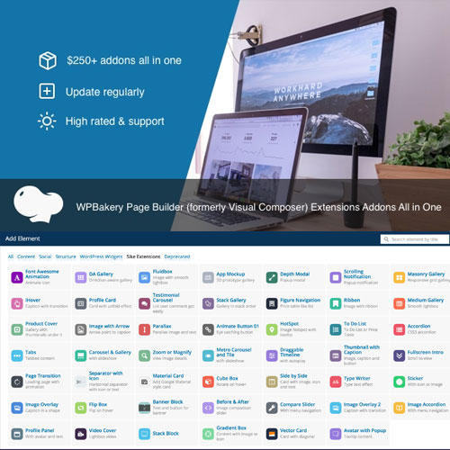 All In One Addons for WPBakery Page Builder (formerly Visual Composer) All In One Addons for WPBakery Page Builder (formerly Visual Composer)