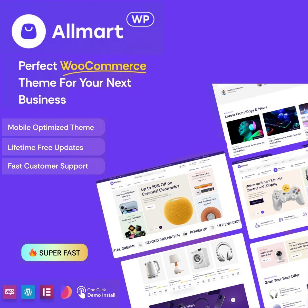 Allmart - Ultimate Electronics & Gadgets Store WordPress Theme Allmart - Ultimate Electronics & Gadgets Store WordPress Theme