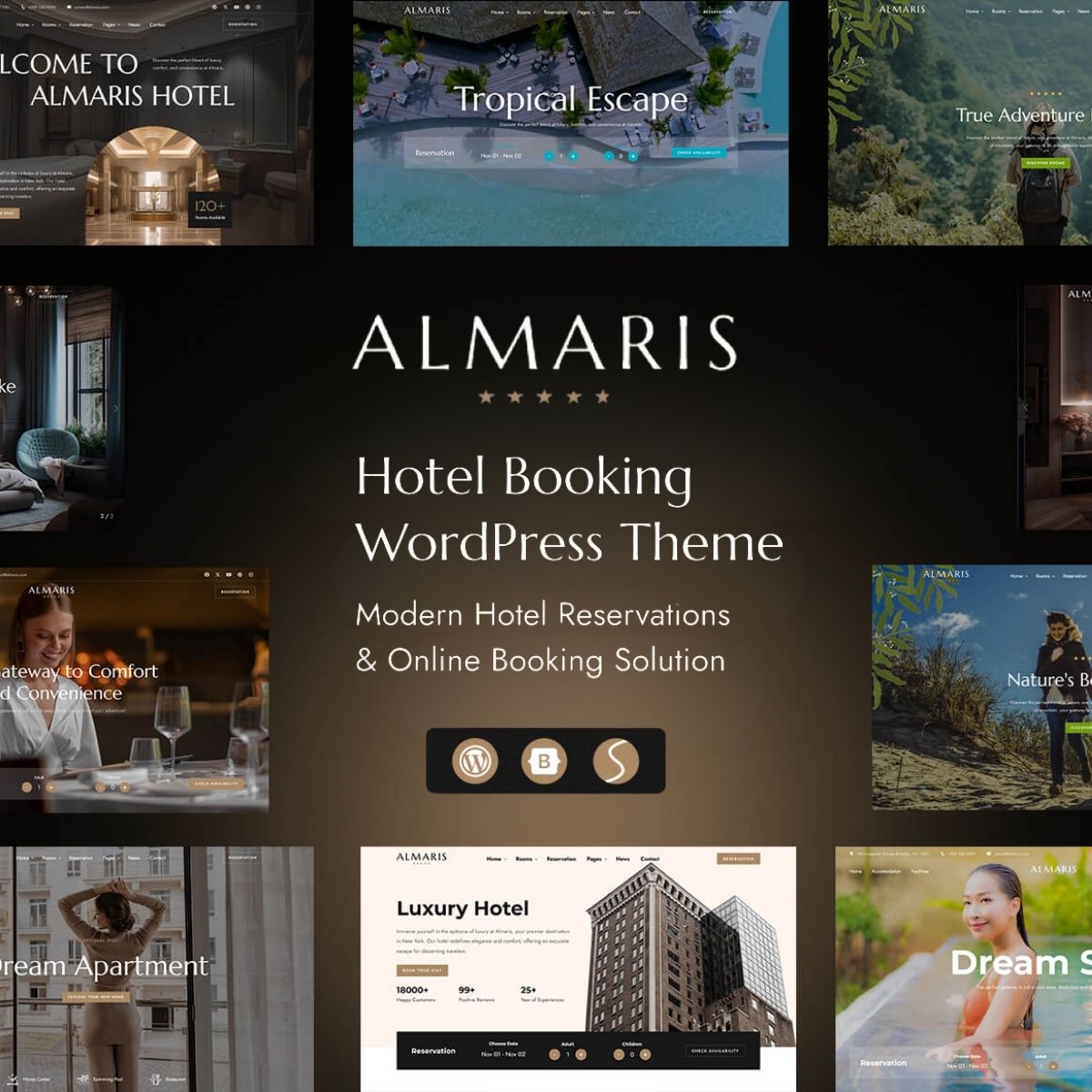 Almaris - Hotel Booking WordPress Theme Almaris - Hotel Booking WordPress Theme