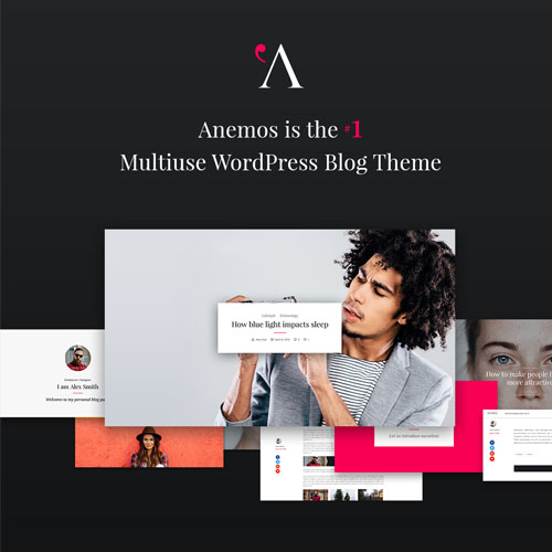 Anemos - A Multiuse Blogging WordPress Theme Anemos - A Multiuse Blogging WordPress Theme