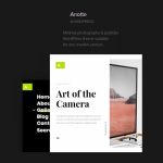 Anotte - Horizontal Photography WordPress Theme