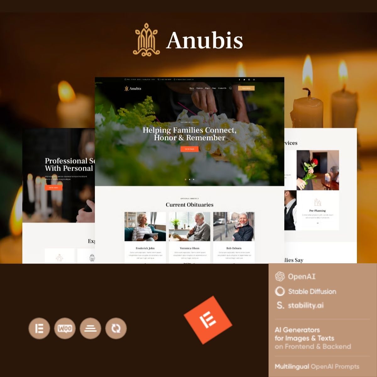 Anubis - Funeral & Burial Services WordPress Theme Anubis - Funeral & Burial Services WordPress Theme