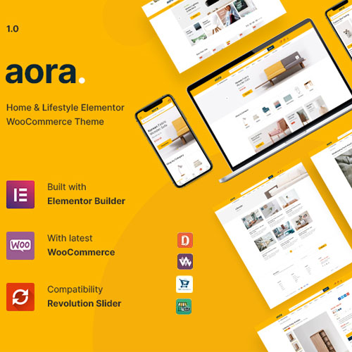 Aora - Home & Lifestyle Elementor WooCommerce Theme Aora - Home & Lifestyle Elementor WooCommerce Theme