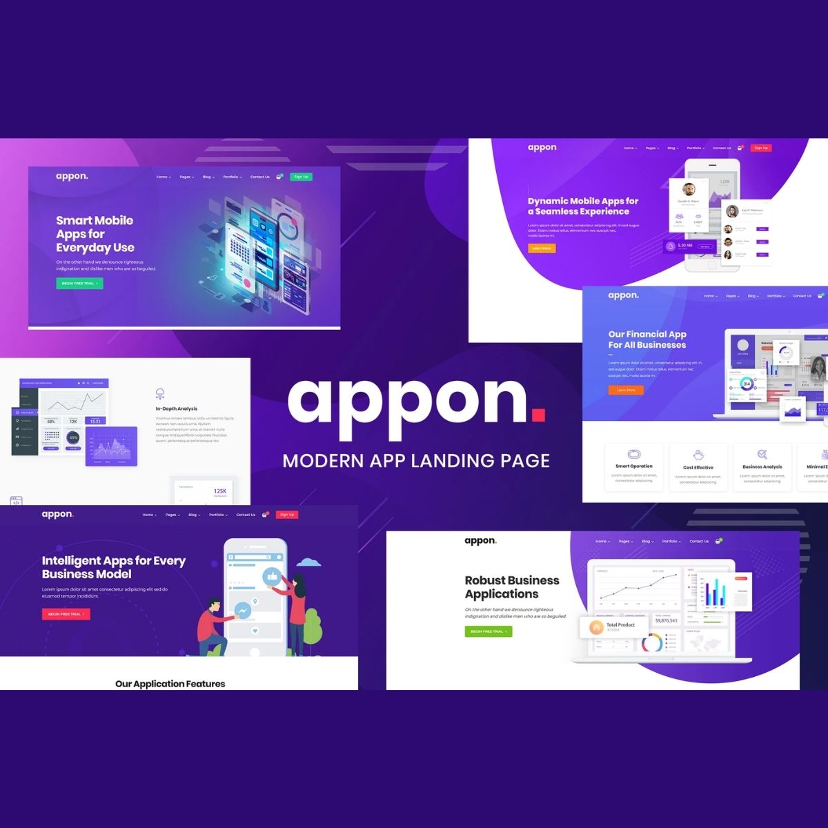 Appon - App & SaaS Software Theme Appon - App & SaaS Software Theme