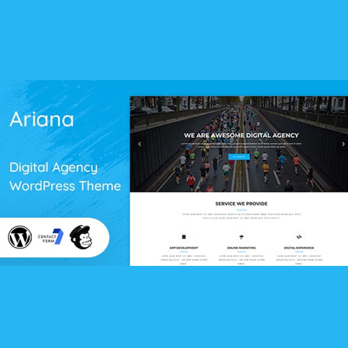 Ariana - Digital Agency WordPress Theme Ariana - Digital Agency WordPress Theme