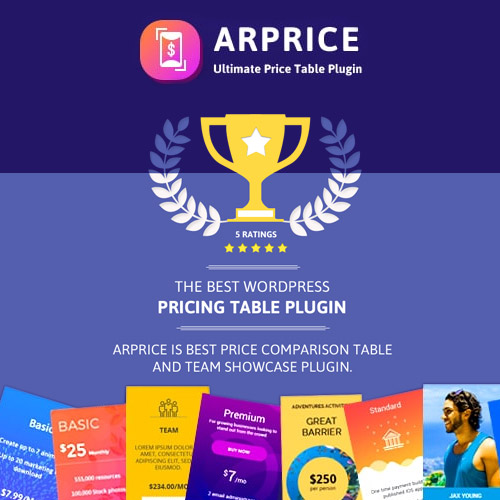 ARPrice - Responsive WordPress Pricing Table Plugin ARPrice - Responsive WordPress Pricing Table Plugin