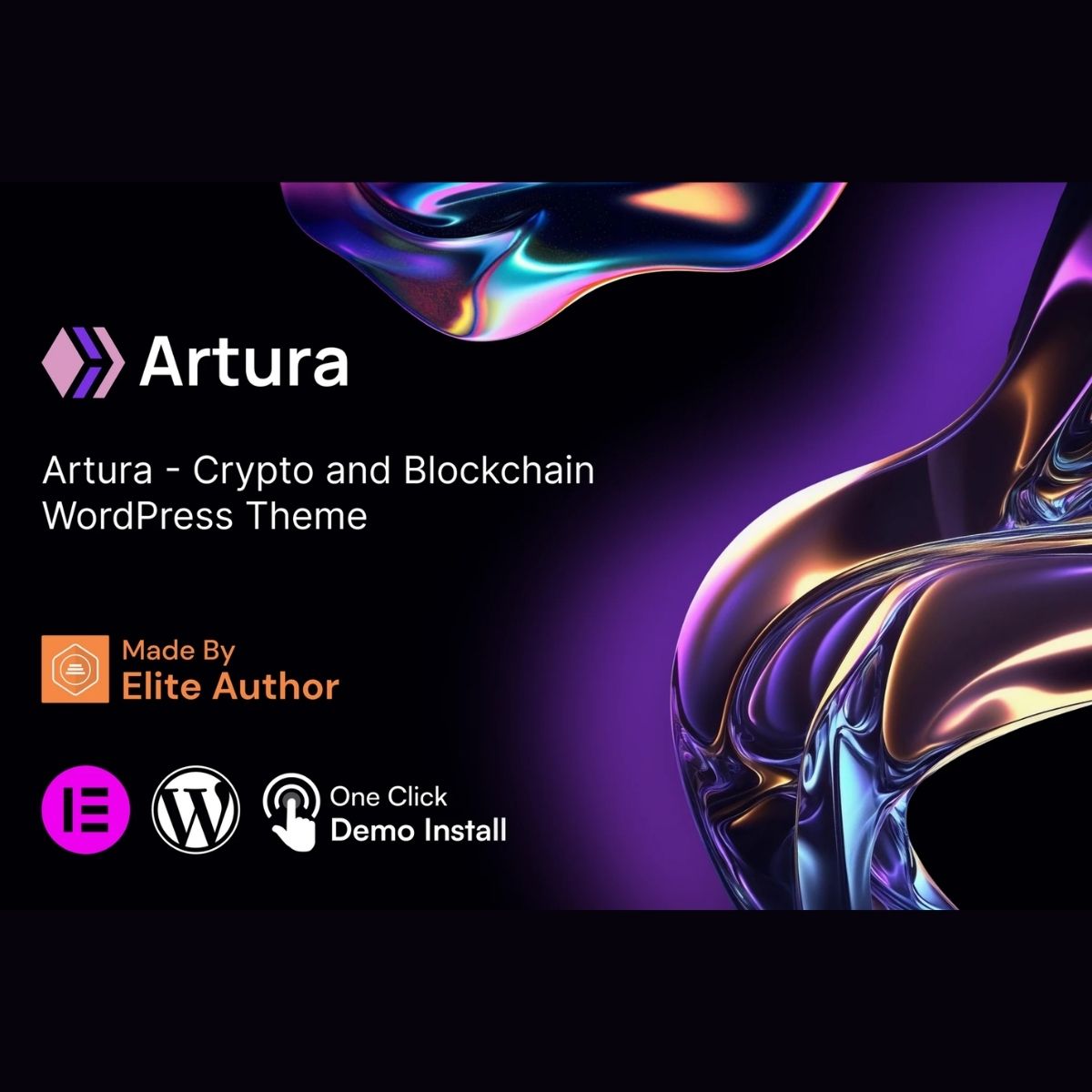 Artura - Crypto & Blockchain Technology WordPress Theme Artura - Crypto & Blockchain Technology WordPress Theme
