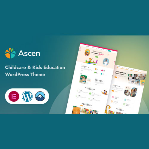 Ascen - Childcare & Kids Education WordPress Theme Ascen - Childcare & Kids Education WordPress Theme