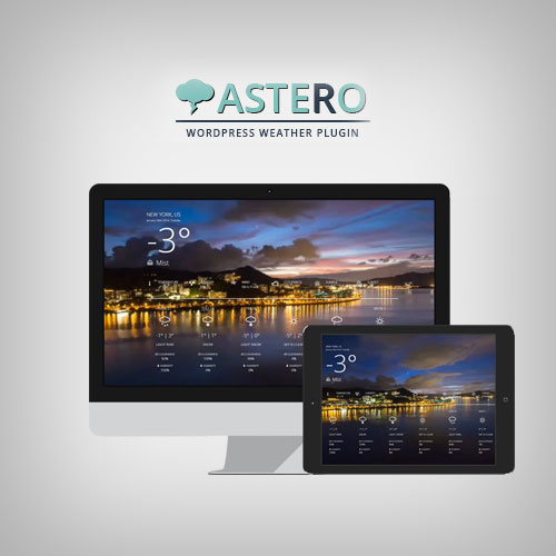 Astero WordPress Weather Plugin Astero WordPress Weather Plugin
