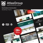 AtlasGroup - Real Estate & Construction Group WordPress Theme