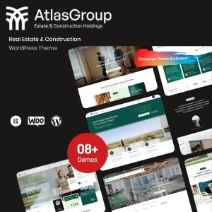 AtlasGroup - Real Estate & Construction Group WordPress Theme