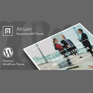 Atrium - Finance Consulting Advisor WordPress Theme