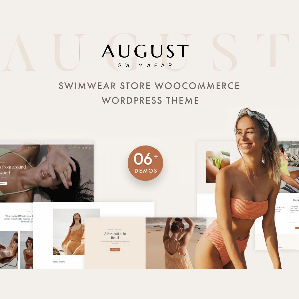 August - Swimwear WooCommerce WordPress Theme August - Swimwear WooCommerce WordPress Theme