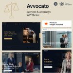 Avvocato - Law Firm WordPress Theme