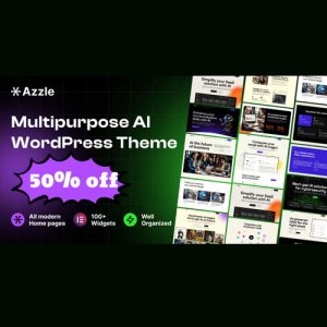 Azzle - SaaS & Tech Startup Elementor WordPress Theme