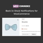 Back In Stock Notifications for WooCommerce