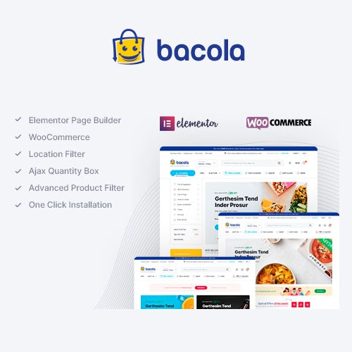 Bacola - Grocery Store and Food eCommerce Theme Bacola - Grocery Store and Food eCommerce Theme