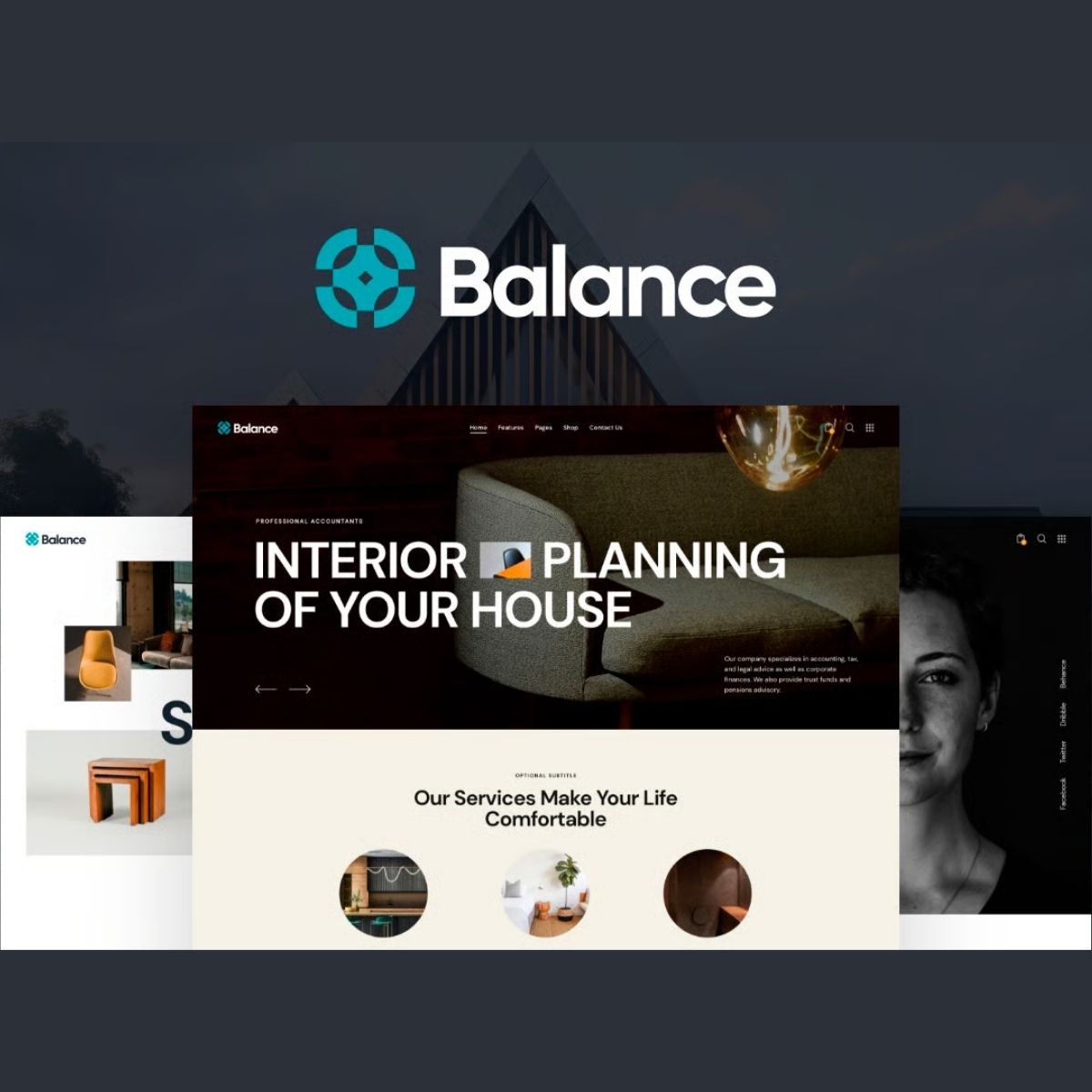 Balance - Interior Design WordPress Theme Balance - Interior Design WordPress Theme