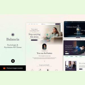 Balancia - Psychology Counseling & Psychiatrist WordPress Theme