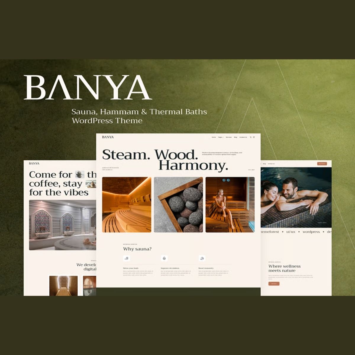 Banya - Sauna, Hammam & Thermal Baths WordPress Theme Banya - Sauna, Hammam & Thermal Baths WordPress Theme