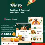 Barab - Fast Food & Restaurant WordPress Theme