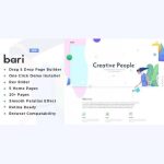 Bari - Portfolio and SEO /Digital Agency WordPress Theme