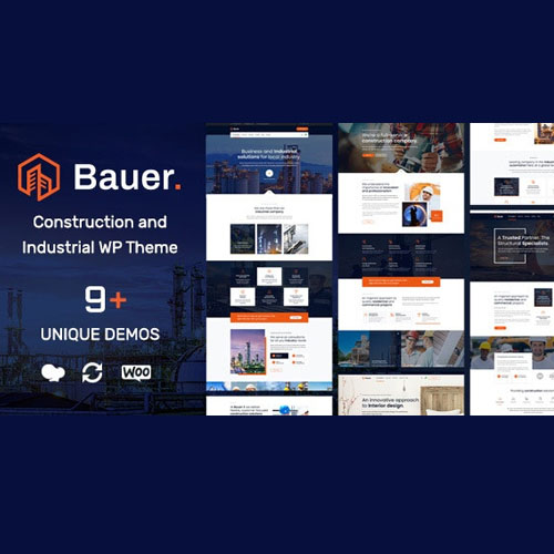 Bauer | Construction and Industrial WordPress Theme Bauer | Construction and Industrial WordPress Theme