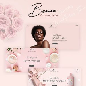 Beaux - Cosmetics Shop WordPress Theme