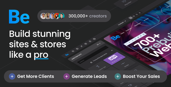 BeTheme – Responsive Multi-Purpose WordPress Theme BeTheme – Responsive Multi-Purpose WordPress Theme