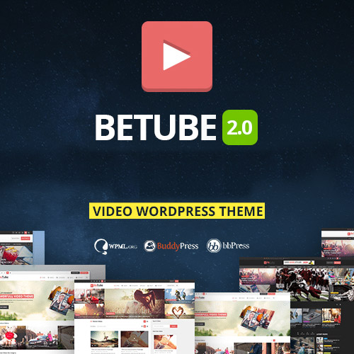 Betube Video WordPress Theme Betube Video WordPress Theme
