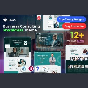 Bixoo - Business Consulting WordPress Theme