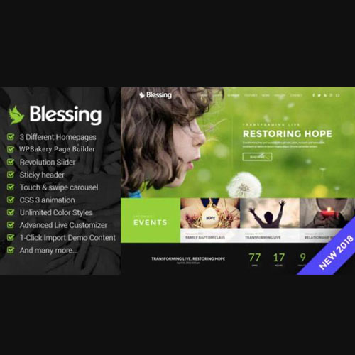 Blessing | Responsive WordPress Theme for Church Websites Blessing | Responsive WordPress Theme for Church Websites
